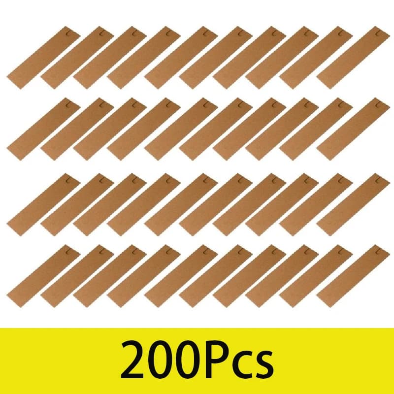 200Pcs Pen Gift Box Empty Display Pen Cases Packaging Box Bags with Clear Window Pen Gift Wrapping Supplies