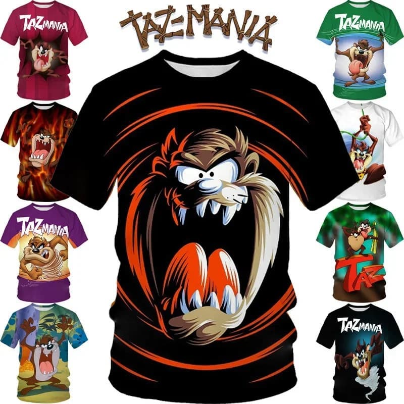 New Men Summer Latest Pattern 3D Print T-shirt Short Sleeves Personality Casual Shirt Fashion Cartoon Plus Size Super Cool Tops