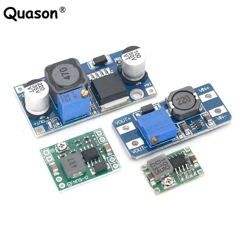 DC-DC Voltage stabilized power supply module Adjustable boost& buck voltage regulator module LM2596S-ADJ MT3608 MP1584EN