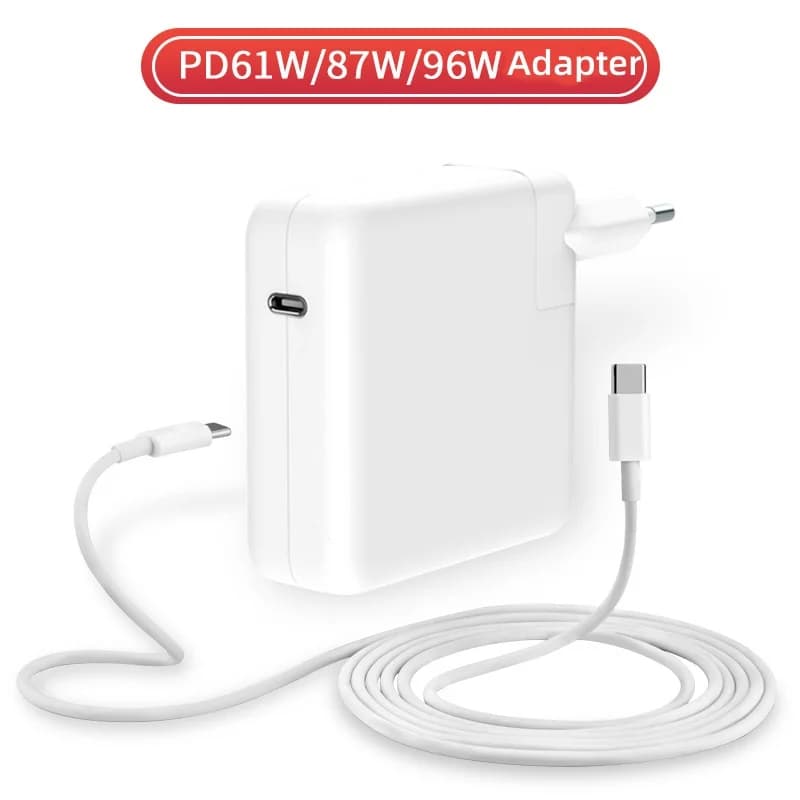 30W 61W 87W 96W USB C PD Charger Power Ac Adapter for MacBook Pro16 15 13 Inch New Air 13 Inch 2020/2019/2018 Works with Type C