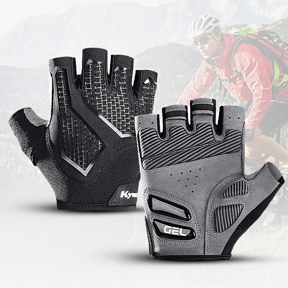 Half Finger Cycling Gloves Summer Bicycle Gloves Shock-absorption Breathable Mountain Bike MTB Gloves Cycling Accessories