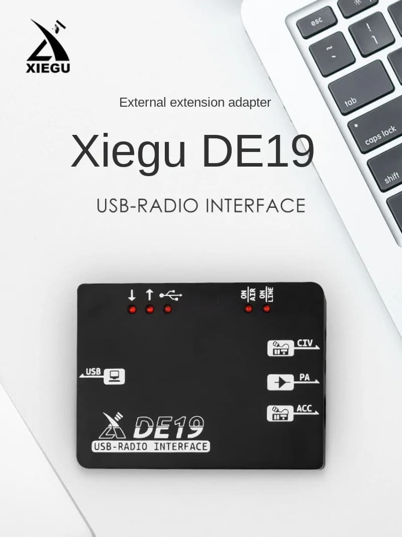 Xiegu DE-19 External Expansion Adapter Matching G90 G106 and XPA125B for XIEGU Transceiver