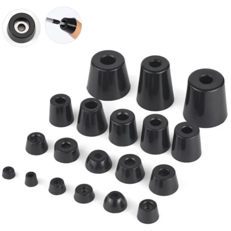 Rubber Pads Floor Protectors Non-slip Cutting Board Furniture Bumper Gasket Table Chair Leg Cover Furniture Hardware Mat