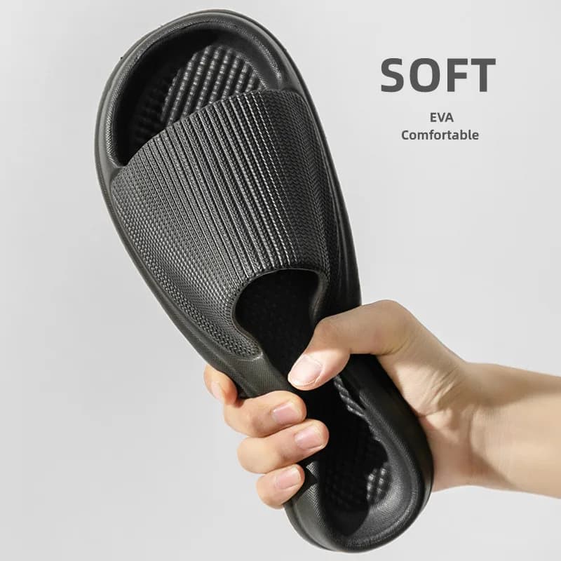 Big Size 47 48 New Fashion Men's Women's Slippers Light EVA Comfortable Home Bathroom Anti-Slip Flip-Flops Summer Beach Sandals