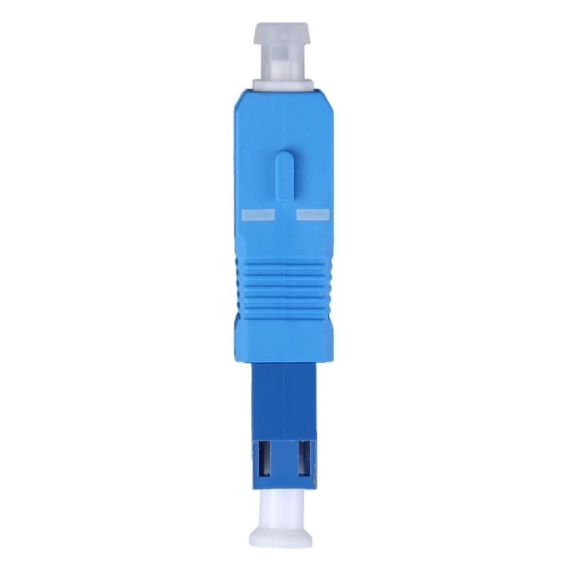 Fiber Optic Adapter SC Male To LC Female Single Mode Fiber Optic Hybrid Optical Adapter Converter Replacement for Sensor