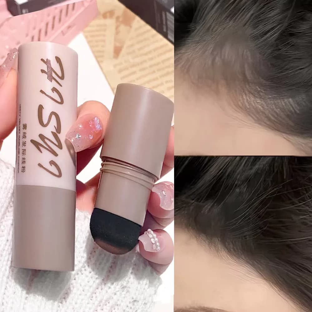 Natural Hairline Powder Contour Powder - Shading Touch-Up Enhancer for Forehead Hairline Filler, Magic Product