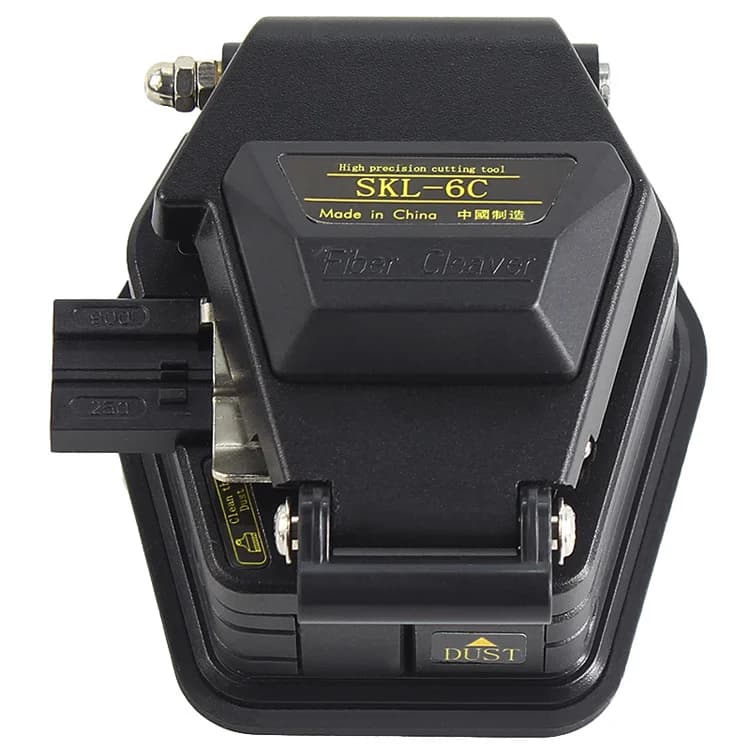 New Fiber Cleaver SKL-6C Cable Cutting Knife16 Surface Blade  FTTH Fiber Optic Knife Tools Cutter High Precision Fiber Cleavers