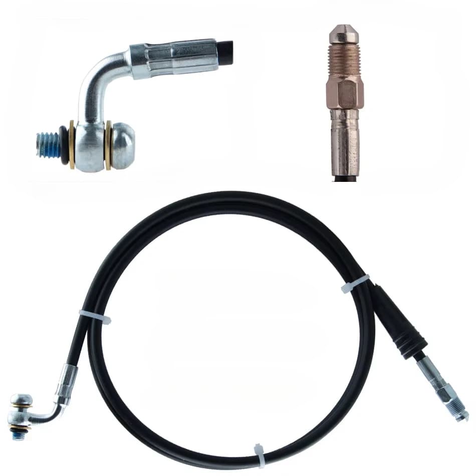 Electric Mountain Bike Hydraulic Brake Accessories Screws Copper Sleeve Hydraulic Pipe 210 Custom One-piece Tubing 135 XOD 110cm