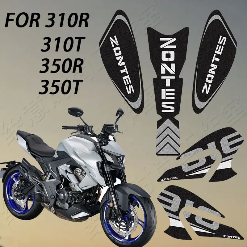 3M Motorcycle Tank Pad Sticker Protection  Frosted  Decal  For ZONTES 310R 310T 350R 350T