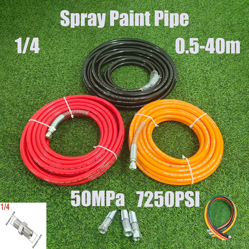 1/4 Airless Spray Hose 7250PSI Spray Machine Fiber Spray Machine New Multi PurPose Explosion Proof Pipe