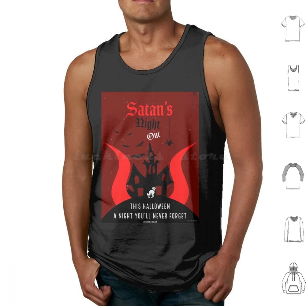 Satan's Night Out Concert Poster 1 Tank Tops Vest Sleeveless Lestat De Lioncourt Lestat Interview With The Vampire