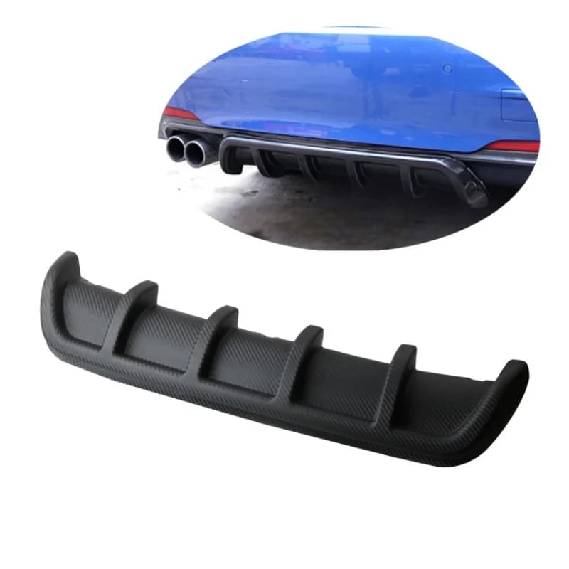 Car modification General shark fin chassis, rear spoiler, rear bumper, deflector angle 67cm can be cut
