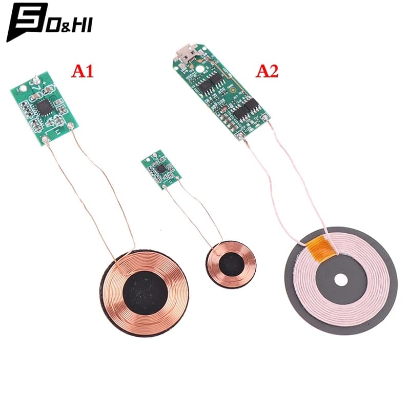 1X Universal Portable 15W Qi Fast Charging Wireless Charger PCBA DIY Standard Accessories Transmitter Module Coil Circuit Board