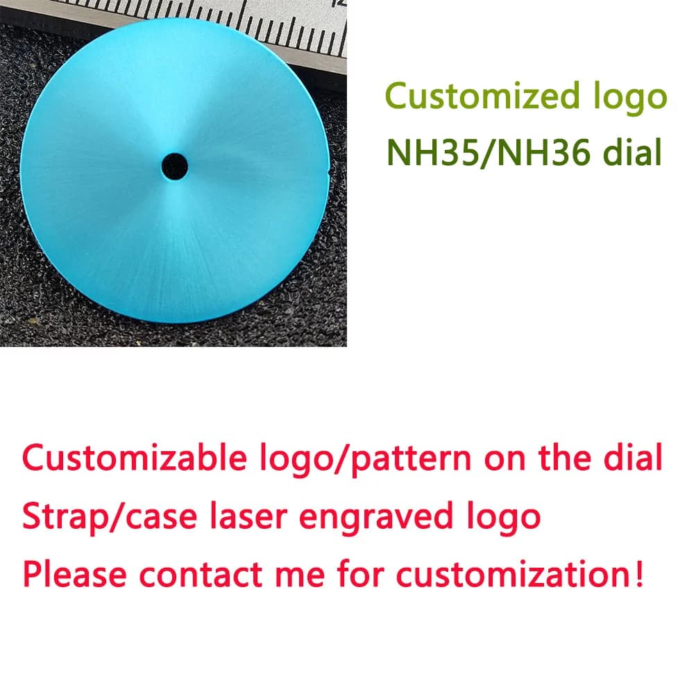Customized dial logo laser engraving logo postage to cover the price difference