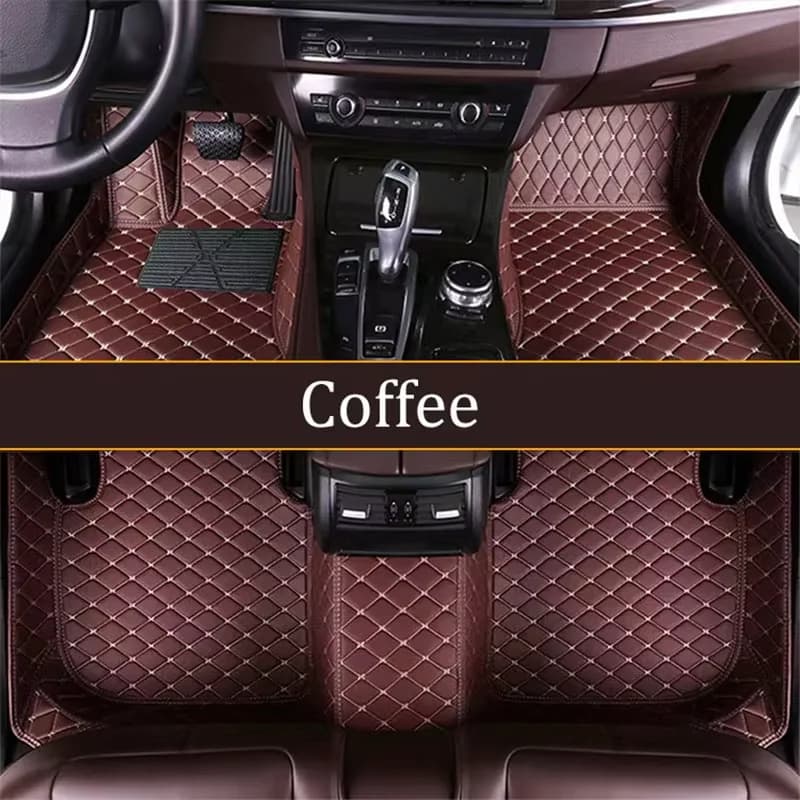 Custom Leather car floor mats For Maserati Ghibli GranTurismo EV Levante accessories tpe Automobiles para auto Vehicle supplies