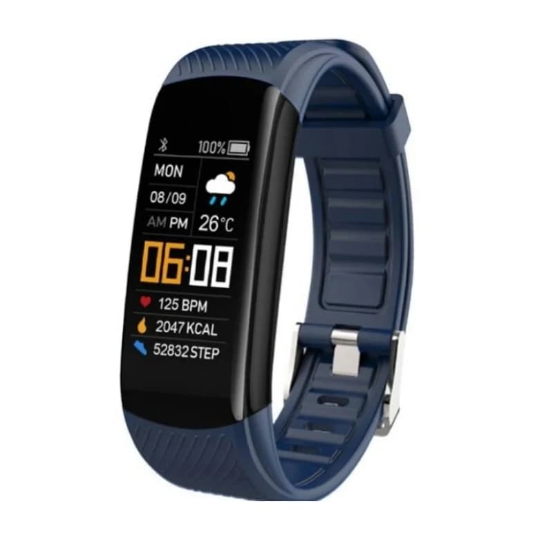 Sport Smart Wristband Matched with Android and iOS Sports Pedometers Heart Rate Monitoring Quick Detachable Wristband USB Charge