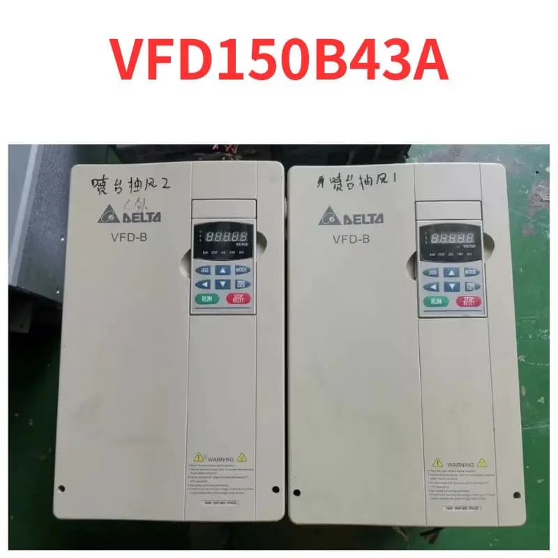 Second-hand  VFD150B43A   inverter    test  OK     Fast Shipping