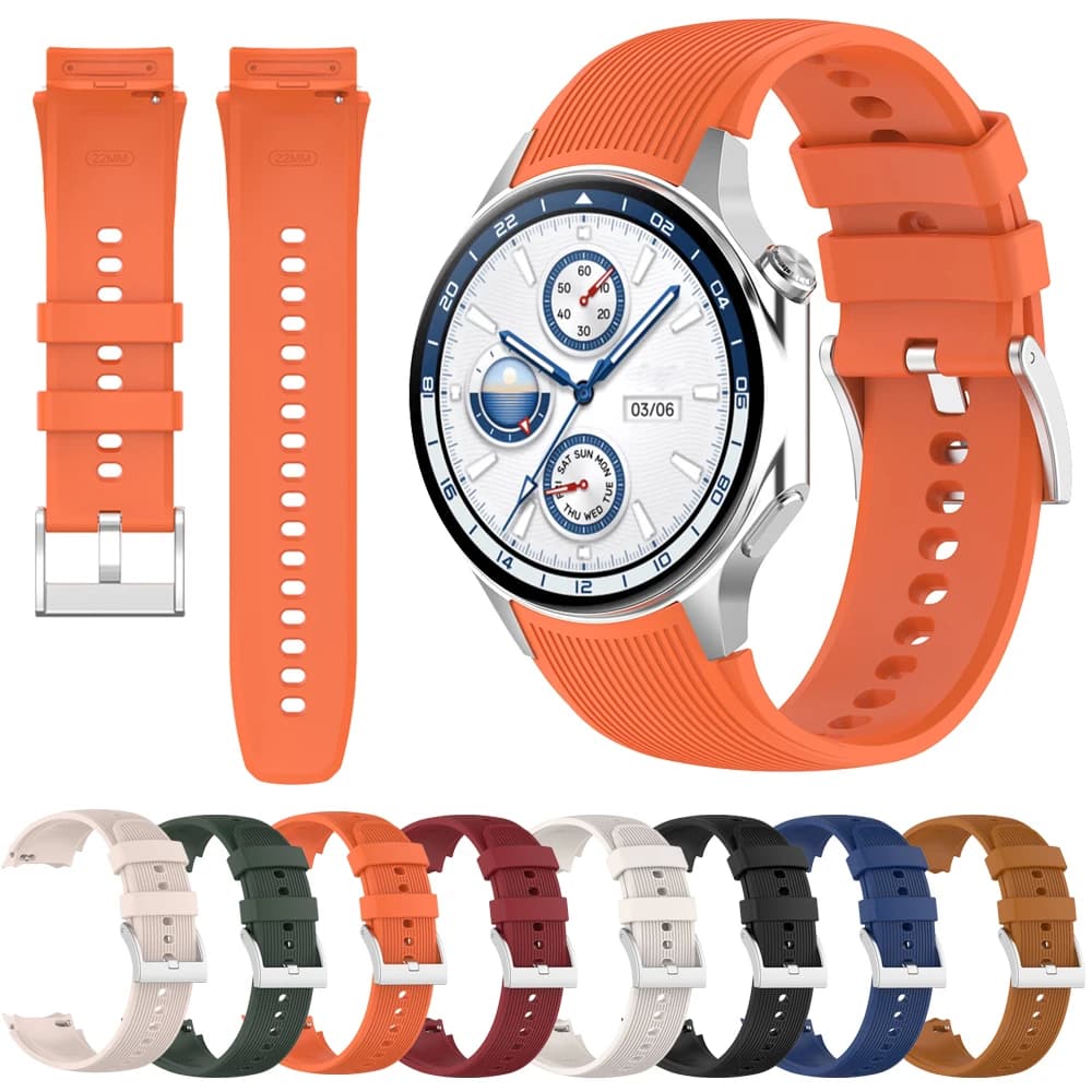 Sport Silicone Strap for OnePlus Watch 2 2R 3 Smart Watch Bracelet Replaceable Wristband Correa for Oppo Watch X/Watch X2 Strap