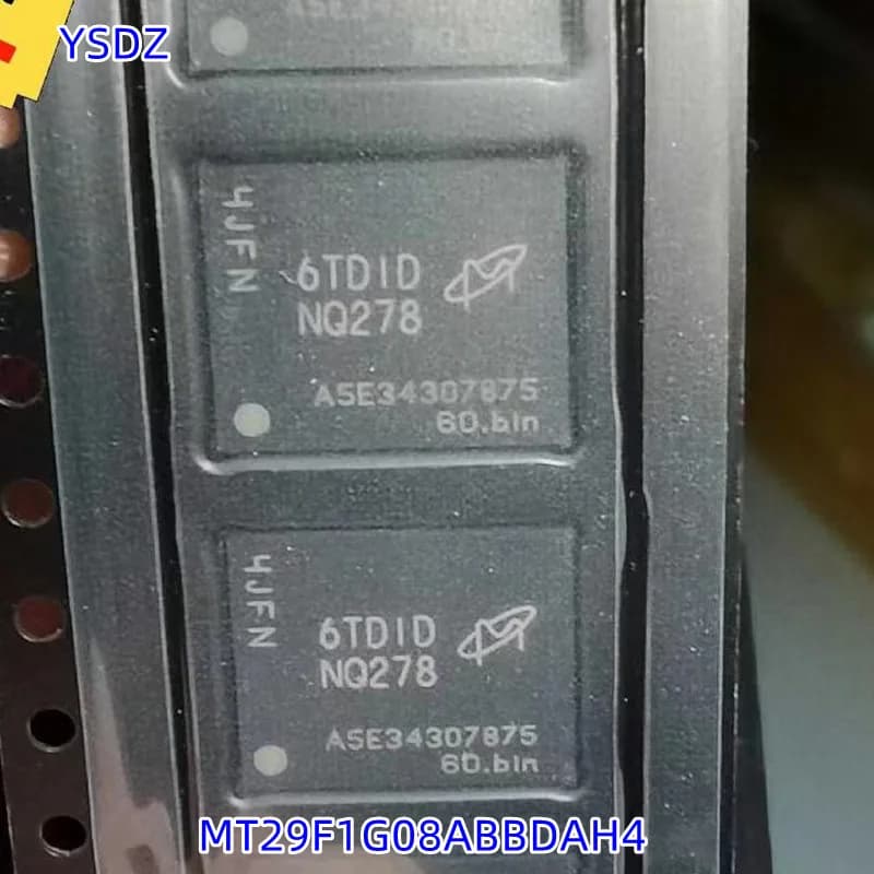 10PCS New original MT29F1G08ABBDAH4 NQ278 MT29F1G08ABBDAH4-IT:D BGA-63 MT29F1G08ABBDAH4-IT D BGA63 MT29F1G08ABBDA Code NQ278
