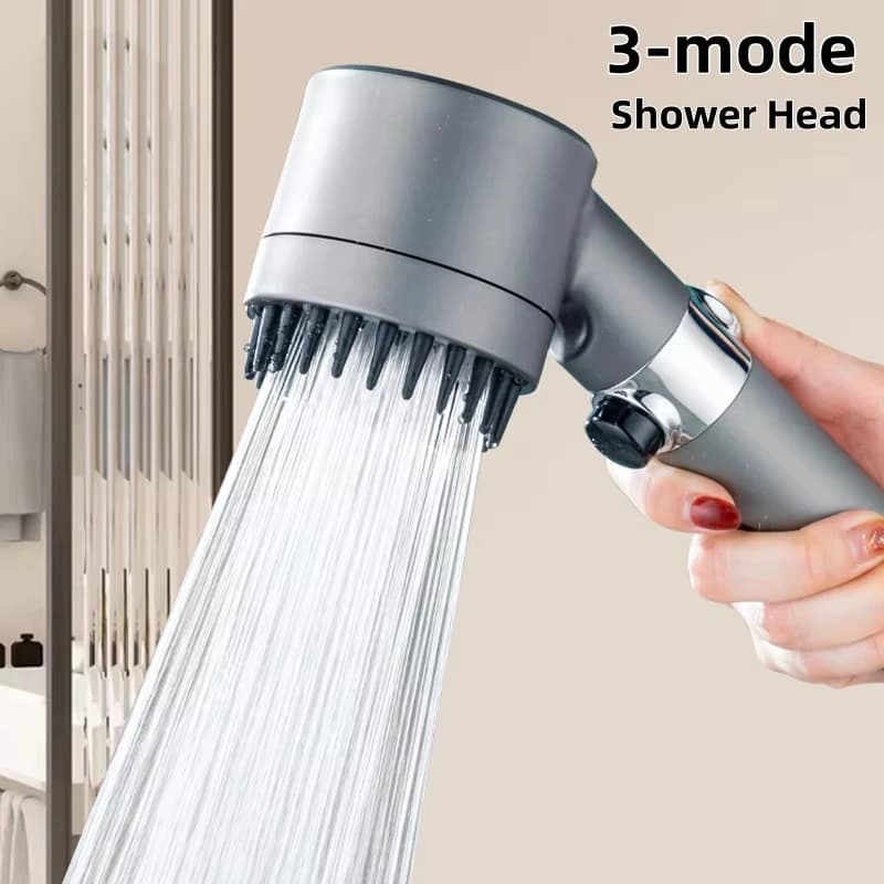 3 Modes Shower Head High Pressure Showerhead Portable Filter Rainfall Faucet Tap Bathroom Bath Home Innovative Accessory