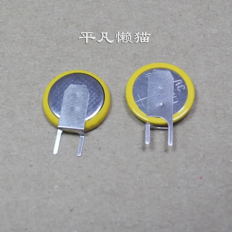 Free Shipping New Cr1220 2 Pin Welding 3V Laptop Motherboard Battery CMOS Battery 3V BIOS Battery