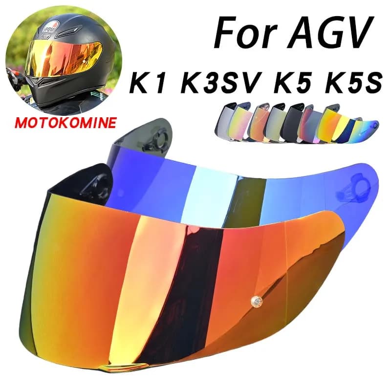 For AGV K5 K5S K3SV K1 K1S Compact ST ILM Motorcycle Helmets Visors 902 902L 902BT Shield Glasses Moto Casque Rose blue