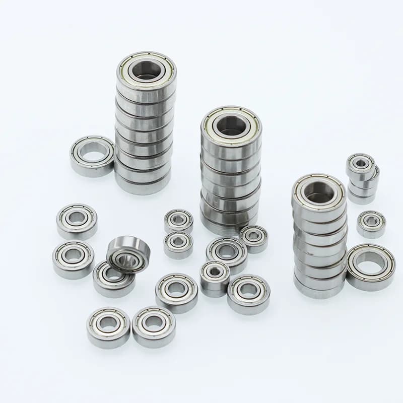 Miniature Bearing 3x6x2.5 4x8x3 5x8x2 5x11x4 6x12x4 8x12x3.5mm Bore 2mm 3mm 4mm 5mm 6mm 7mm 8mm Deep Groove Ball RC Car Bearings
