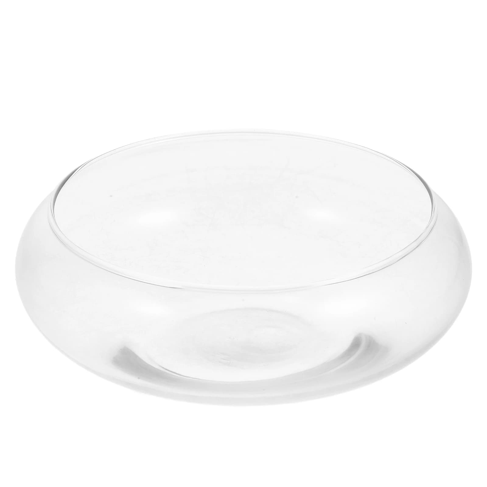 Glass Fish Bowl Clear Small Fish Tank Desktop Aquarium Tank Betta Goldfish Bowl Hydroponic vessel Plant Pot home Office Decors