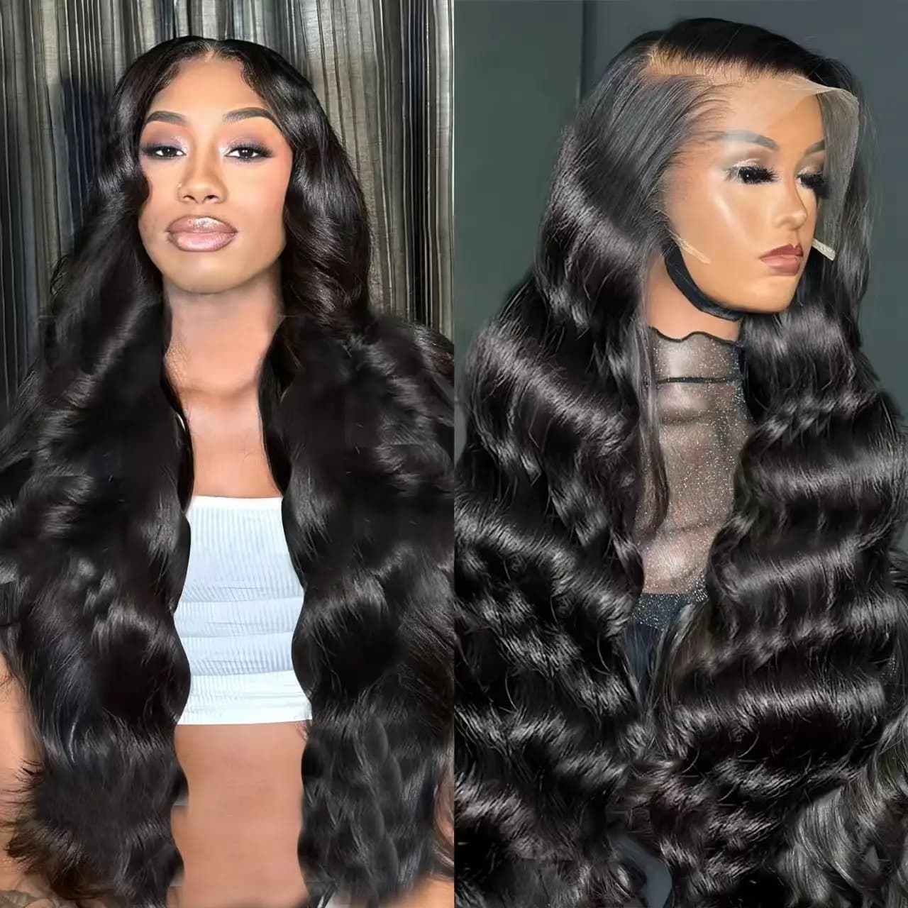 250 Density 40 Inch 13x6 hd lace frontal wig body wave Glueless human hair wigs Brazilian pelucas de cabello 100 humanoFor Women