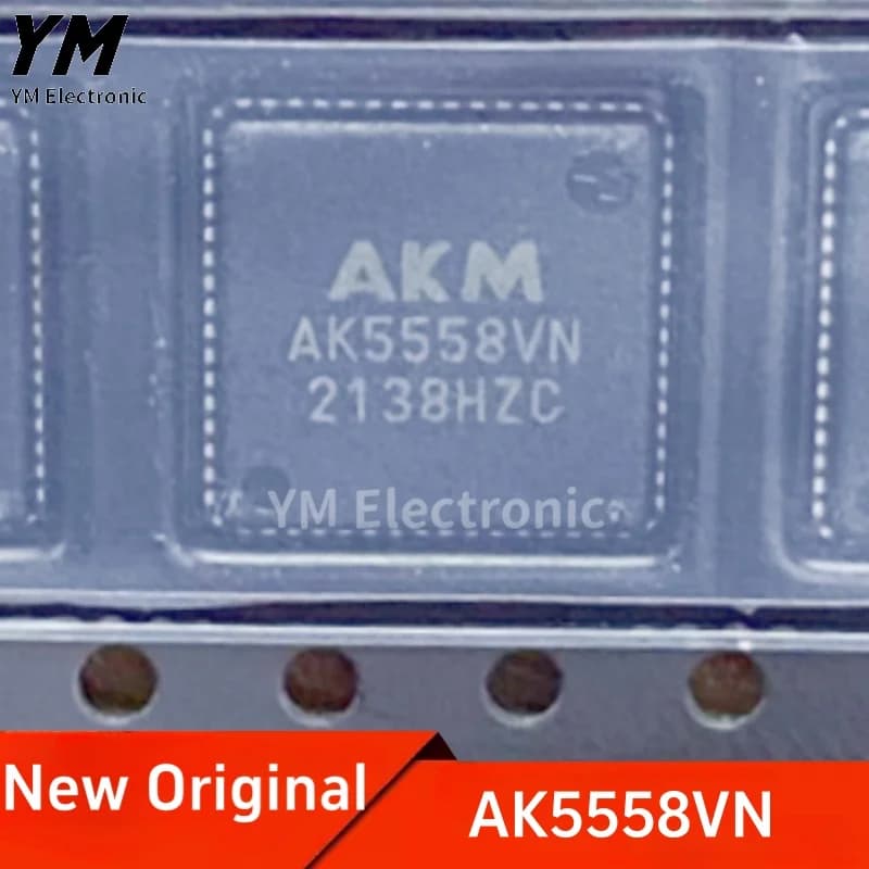 New Original AK5558VN AK5558 QFN64 8-channel 115dB audio ADC chip