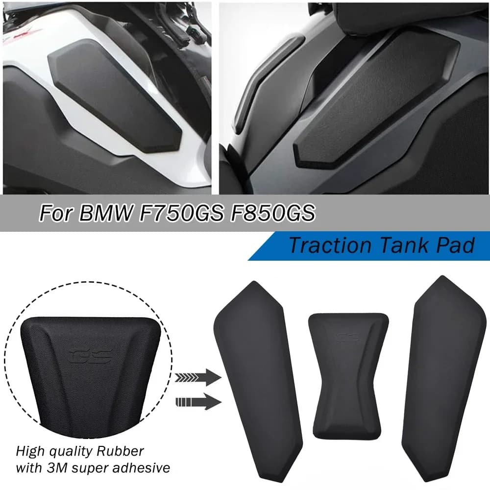Motor Side Gas Knee Grip Traction Pads Sticker For BMW F750GS F850GS Motorcycle Accessories F 750 GS F850 GS Tank Pad Anti Slip