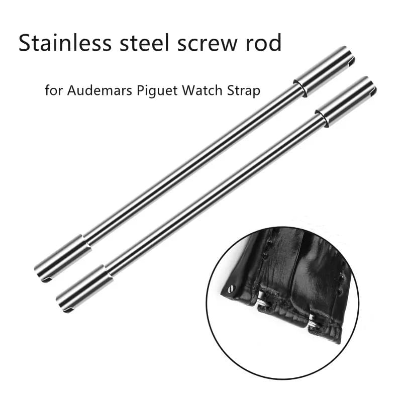 Watch strap accessories Stainless steel screw rod Connecting rod watch bolt watch needle shaft 27mm 28mm for Audemars Piguet AP