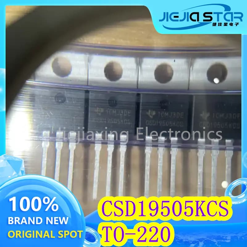 CSD19505KCS CSD19505 100% brand new imported original TO-220 field effect transistor N channel 80V 208A Electronics