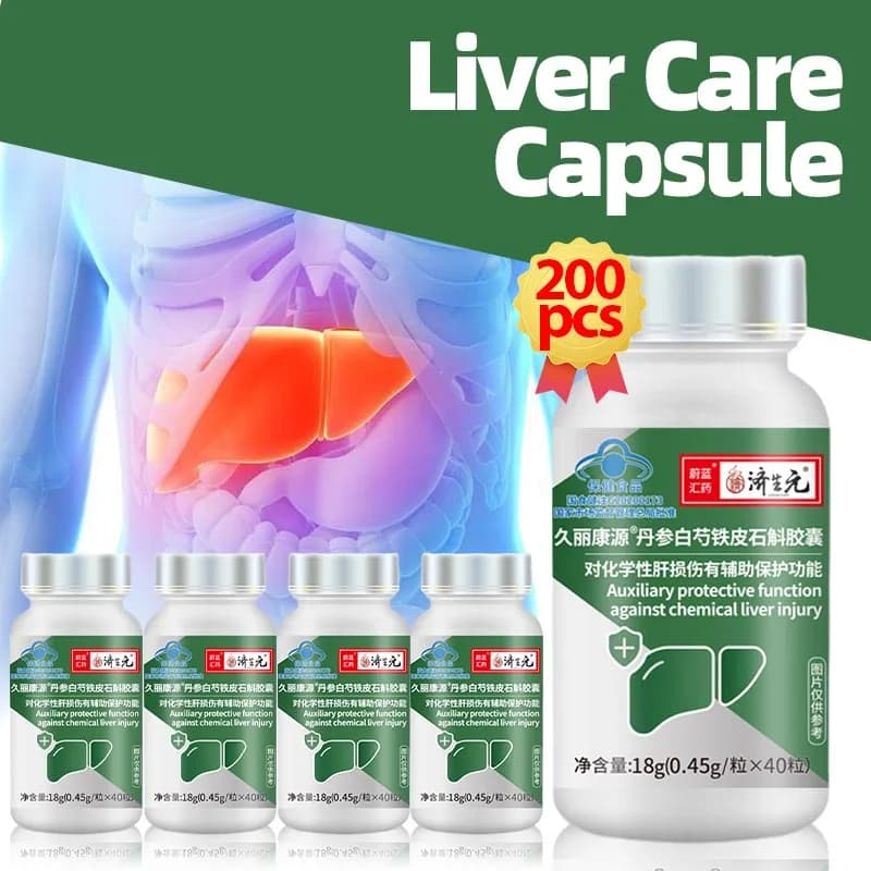 Liver Detox Cleanser Herbal Capsules 200 Capsules For Liver Health Support And Lungs Cleaning Detox