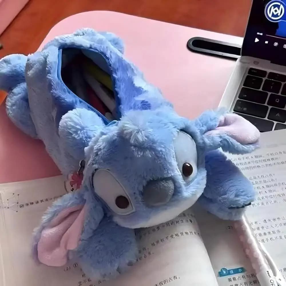 Disney Stitch Pencil Case Multifunctional Storage Stationery Bag Fashion Cute Pencil Case Stationery Children's Gift