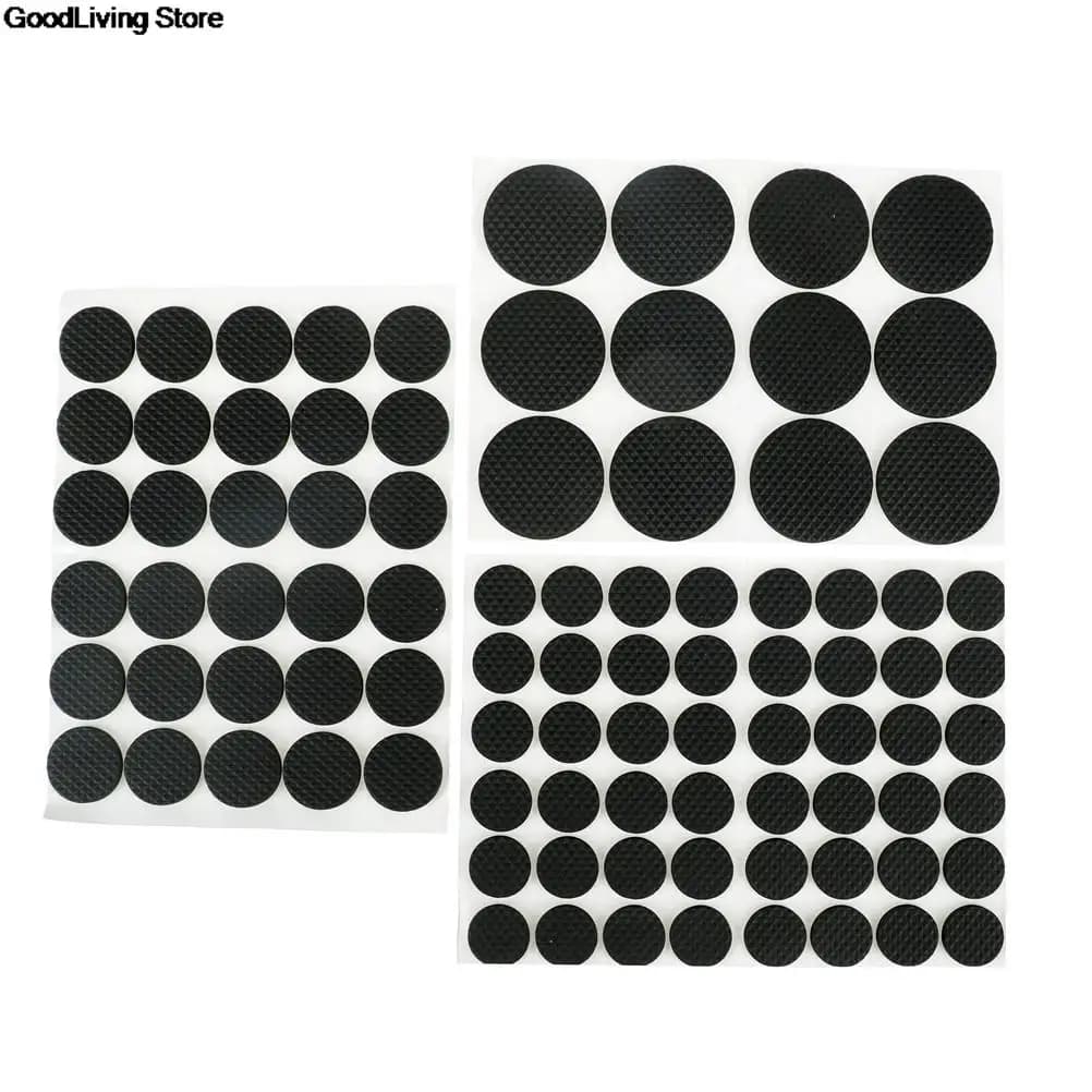 12/30/48Pcs Chair Stool Protection Pad Thickening Slip-resistant Noise Control Multifunctional Table Mat Tables Chairs Mat