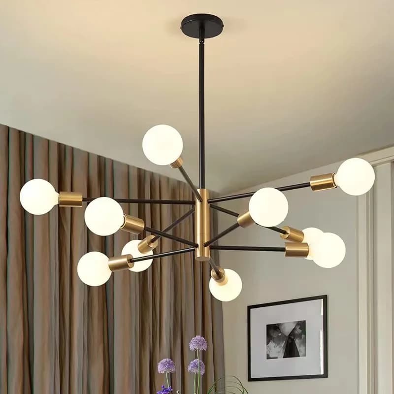 Nordic LED Chandelier Minimalist Magic Bean Pendant lamp For Living Room Bedroom Restaurant Hotel Indoor Decor Lighting Fixtures