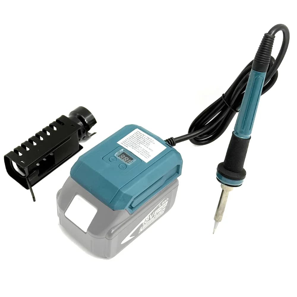 For Makita 20V Battery 60W Electric Soldering Iron Wireless Welding Power Tool 300-500℃ Temperature Adjustable Fast Heating