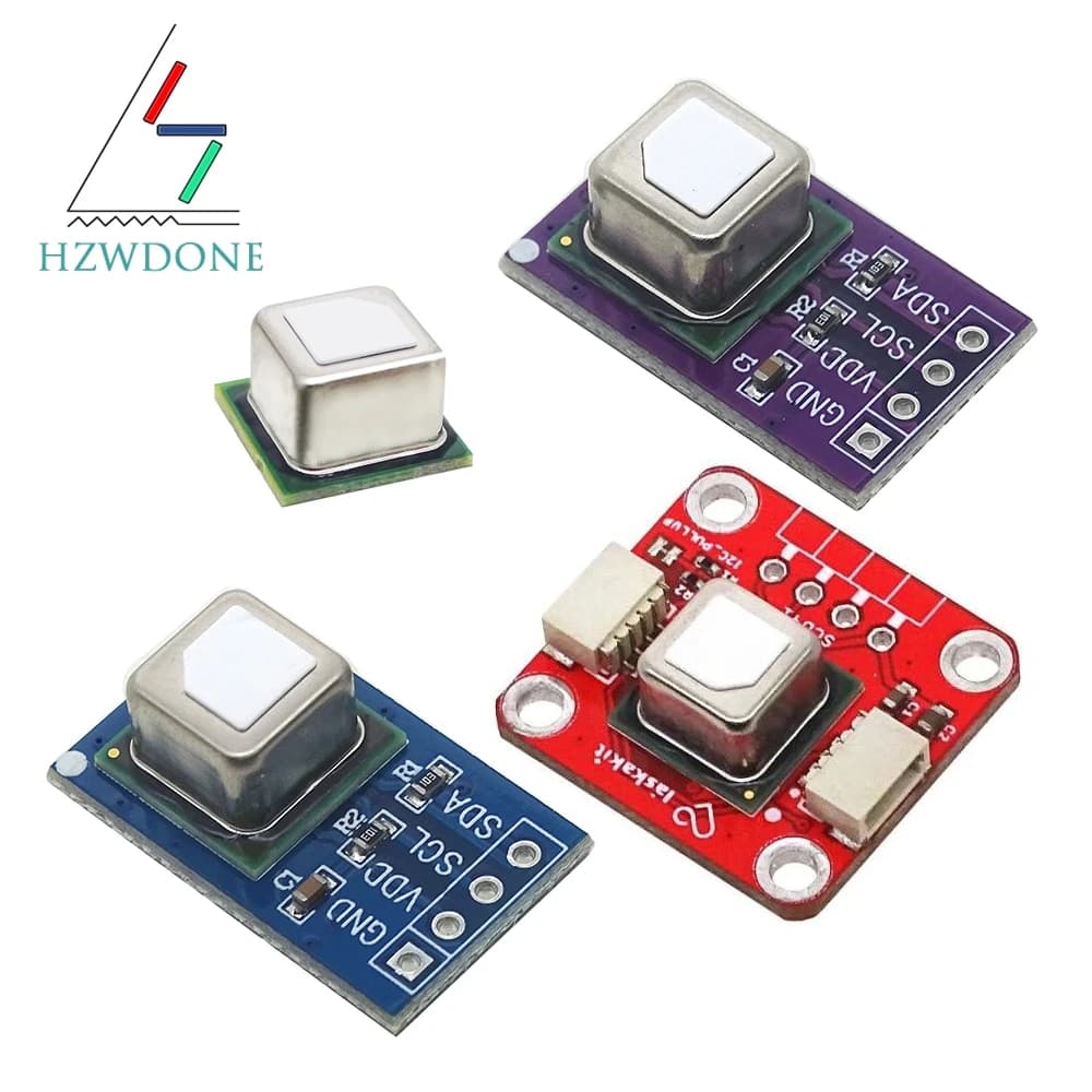 SCD40 SCD41 Gas Sensor Module Detects CO2 Carbon Dioxide Temperature and Humidity In One Sensor I2C Communication