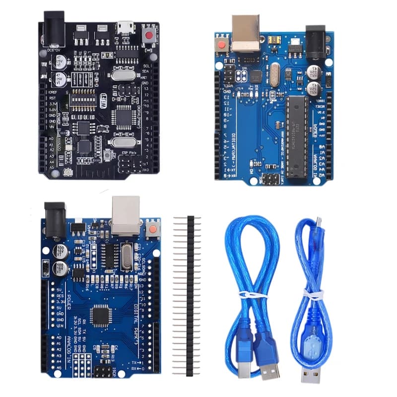 UNO R3 ATMEGA16U2 / UNO+WiFi R3 MEGA328P Chip CH340G For Arduino UNO R3 Development Board WeMos ESP8266
