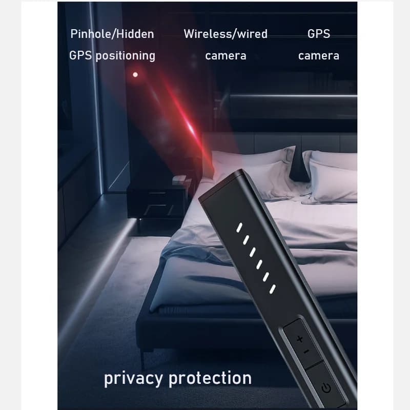 WT18 Pen Anti-Spy RF Infrared Wireless Signal Finder Hotel Anti Peeping Camera Detector Gps Ultra-high Precision Detection