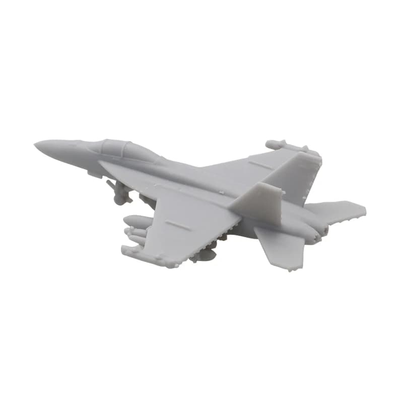 5PCS Length 26/45.5/52mm EA-18G Growlers Fighting Plane Uncolored Resin Model Electronic Warfare Aircraft for DIY Hobbys