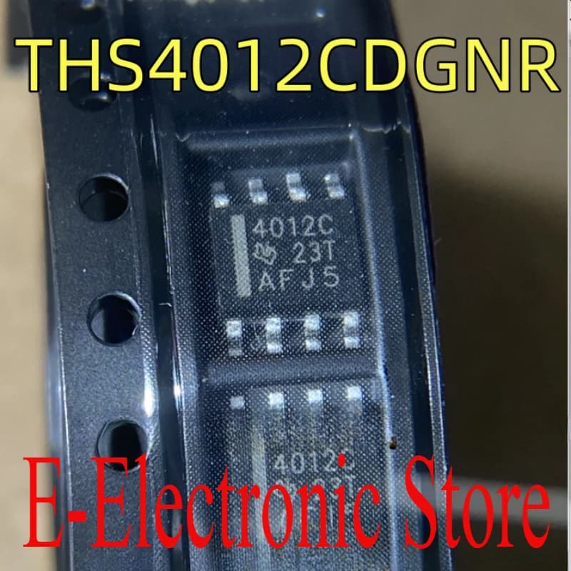 10PCS/LOT THS4012CDR SOP8   4012C High-speed, Single/dual, Voltage Feedback Amplifiers