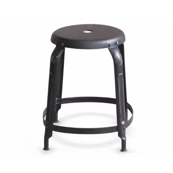Custom Modern Outdoor Bar Chair Iron Metal stool Modern Style Outdoor Sheet Metal Fabrication