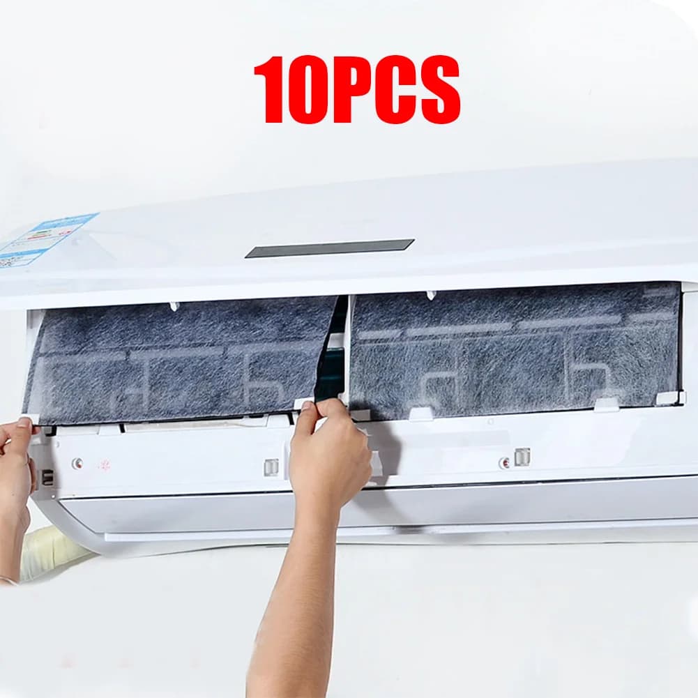 10pcs/5bags Anti-Dust Air Condition Outlet Filter Mesh Network Filter Cleaner Effectively Reduce Dust Home Tools
