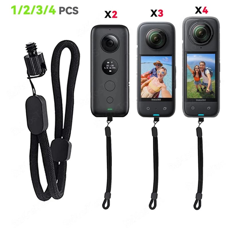 Wrist Hand Strap Anti-slip Anti-lost Rope Mount Holder Clip Hand Wrist Strap for Insta 360 X5 X3 X4 GO Pro 13 Camera Accessories