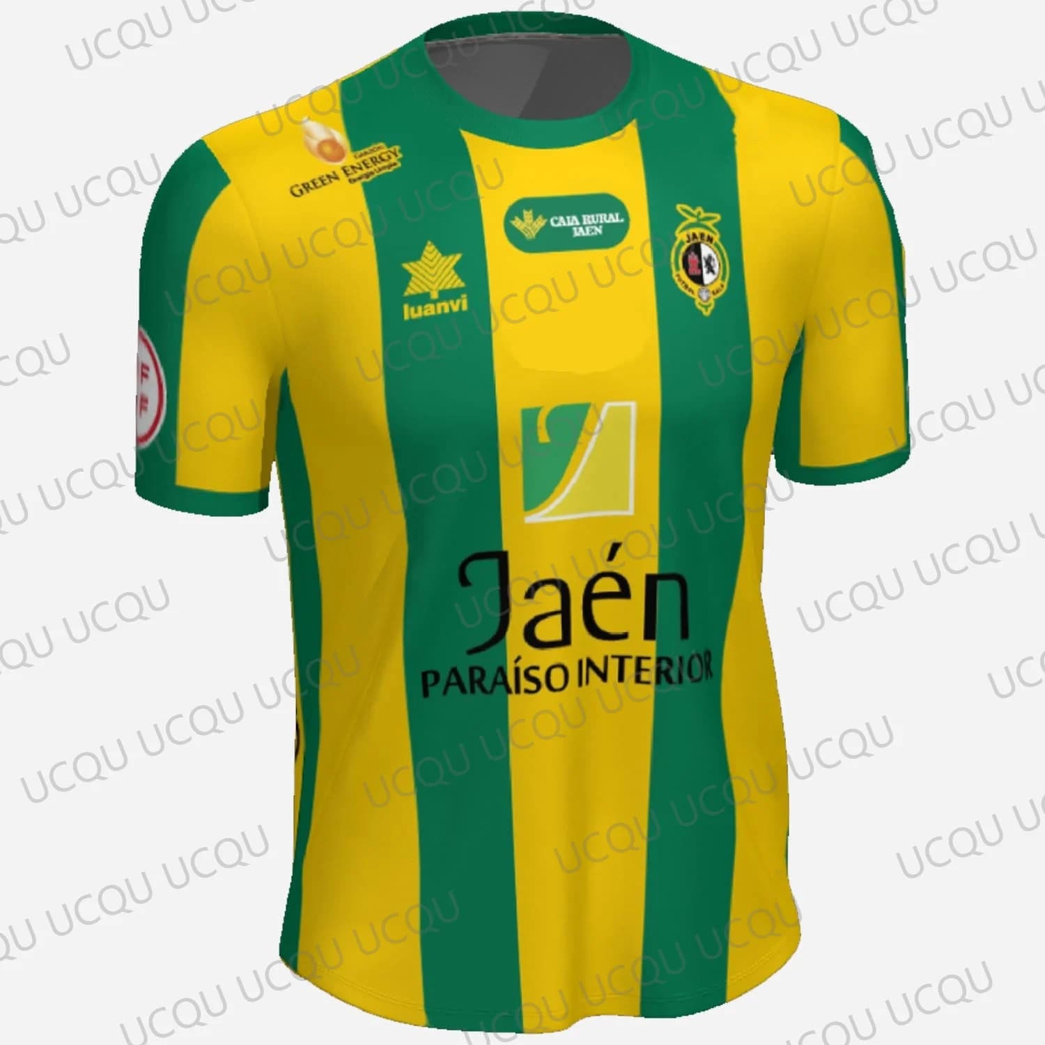 Jaen Paraiso Interior FS Futsal Jersey Spain Indoor Soccer Shirt Football Kit 2025 2026 Season Men Kids Adult Fan Gift Supporter