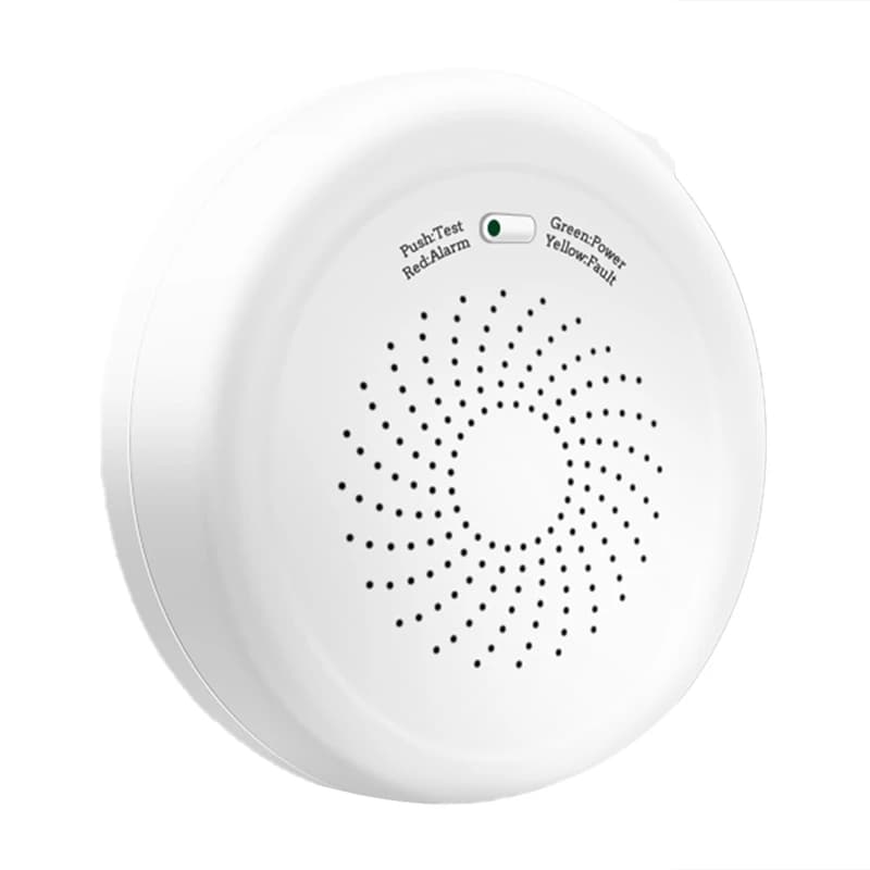 Smart Zigbee Gas Leakage Detector Combustible Sensor Tuya Smart Home Smart Life Tuya App Remote Control(EU Plug)