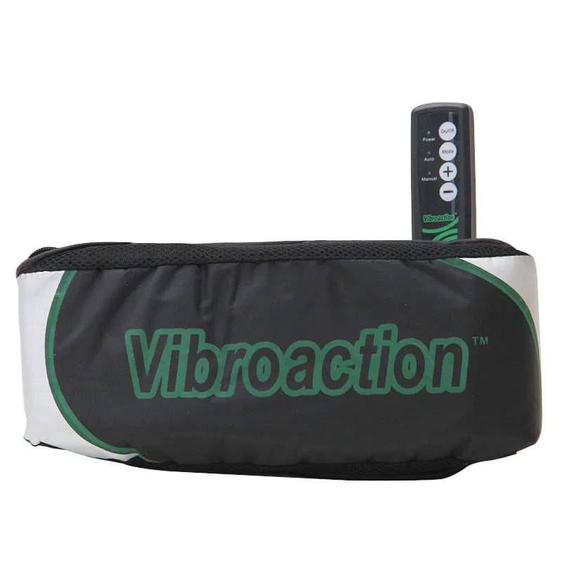 Vibroaction Slimming Massager Electric Waist Body Muscle Massage Vibrating Fat Burning Exercise Weight Loss Massage Belt