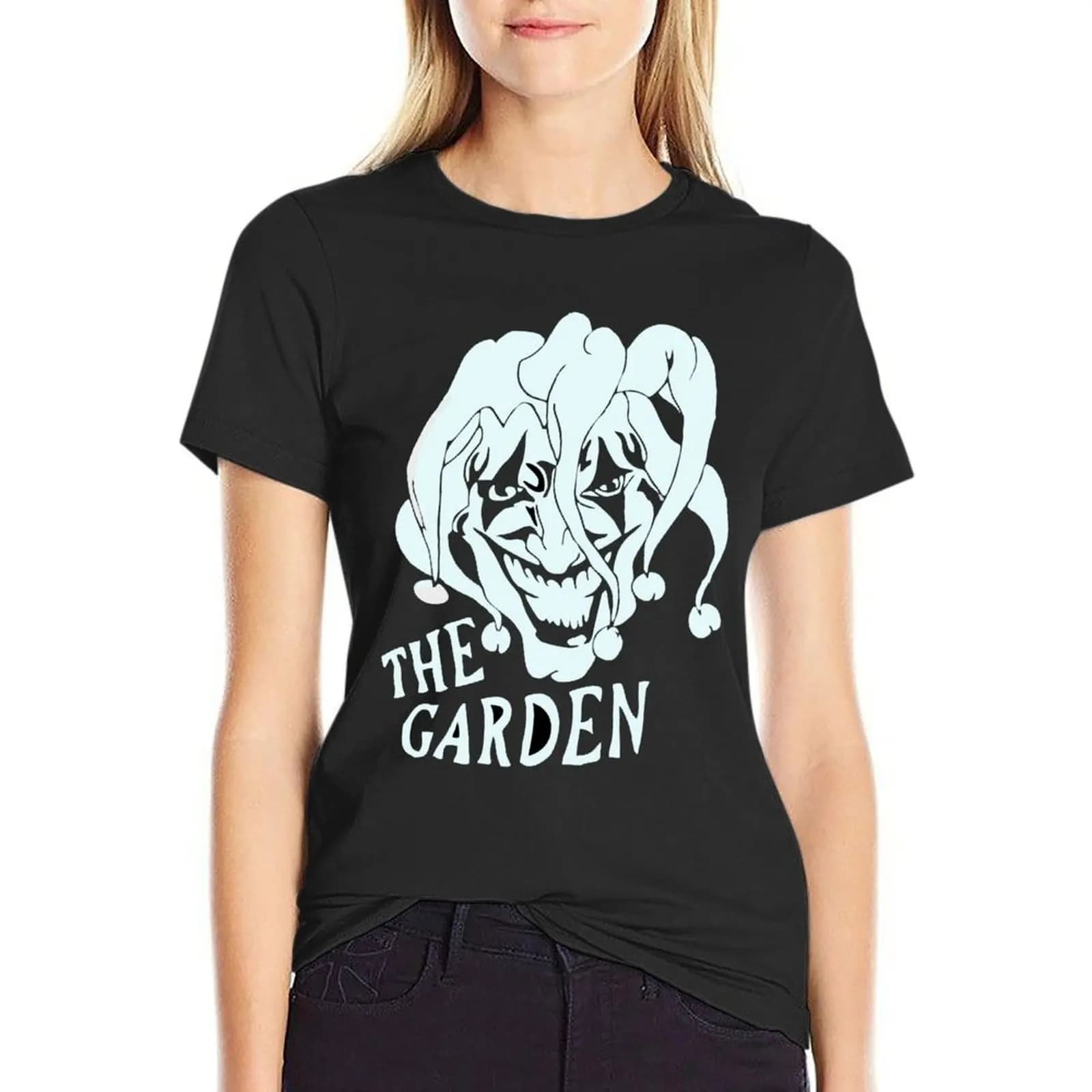 Funny Gift The Garden Band Classic Fan T-Shirt Short sleeve tee tees Blouse funny t-shirts for Women loose fit